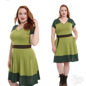 Disney Peter Pan Cosplay/ Halloween Dress Plus Size